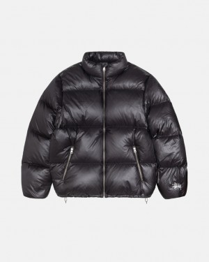 Stussy Down Puffer Parachute Ripstop - Unisex Jackets Grijs | NLQAV82260