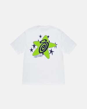 Stussy Galaxy Tee - Unisex Shortsleeve Wit | DNLVO53551