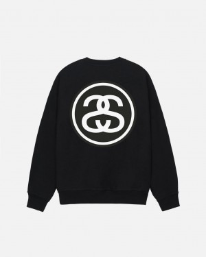 Stussy SS-Link Crew - Unisex Hoodies Zwart | NLNEJ67342