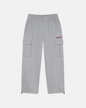 Stussy Sport Cargo Fleece Pant - Men&s Pants Grijs | TNLPQ75465