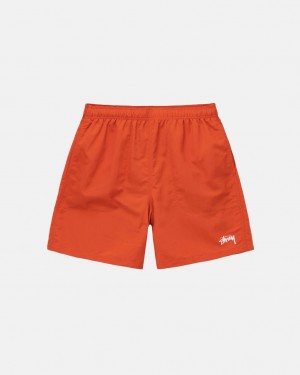 Stussy Water Kort Stock - Unisex Shorts Trunks Zwart | BNLSD66444