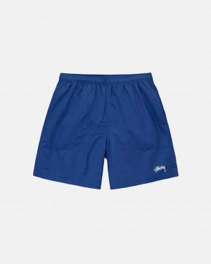 Stussy Water Kort Stock - Unisex Shorts Trunks Diepblauw | ENLHC32403