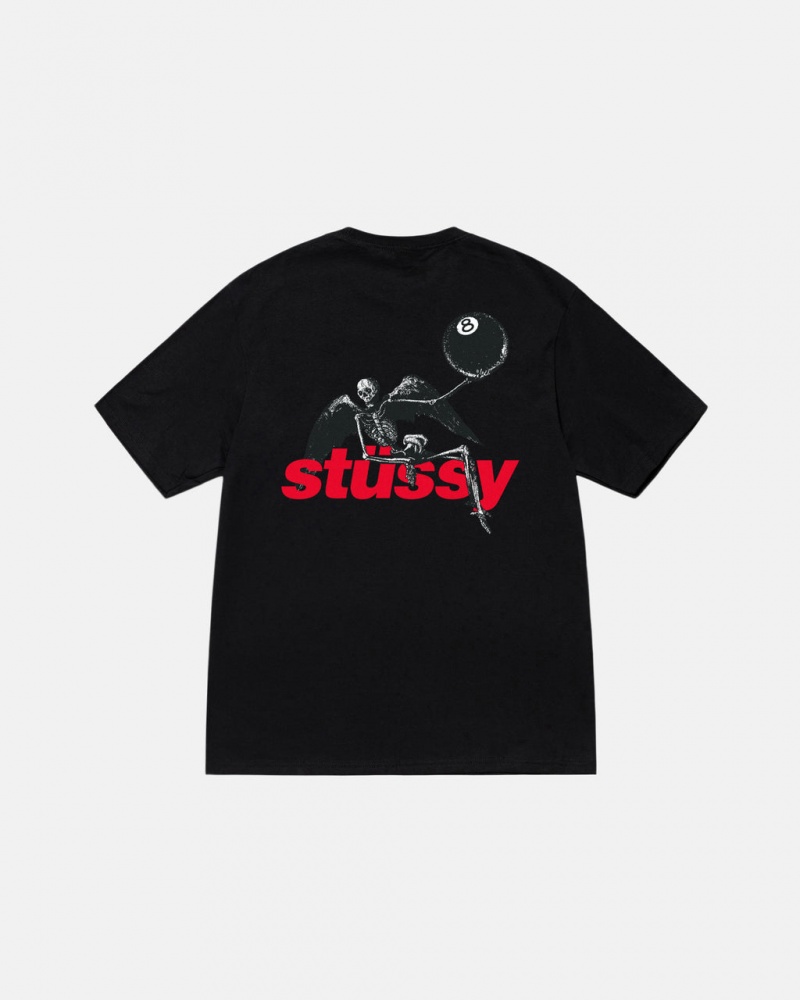 Stussy Apocalypse Tee - Unisex Shortsleeve Zwart | SNLNY68112