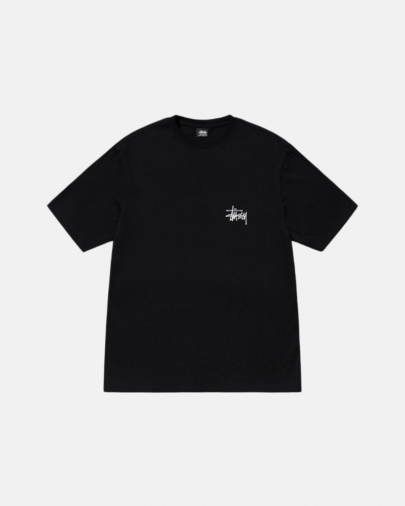 Stussy Basic Stussy Tee - Unisex Shortsleeve Zwart | NLNEJ88118