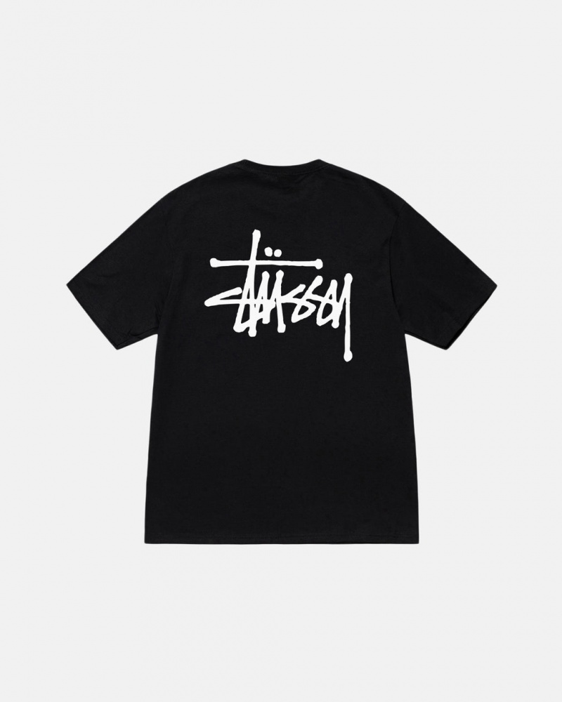 Stussy Basic Stussy Tee - Unisex Shortsleeve Zwart | NLNEJ88118