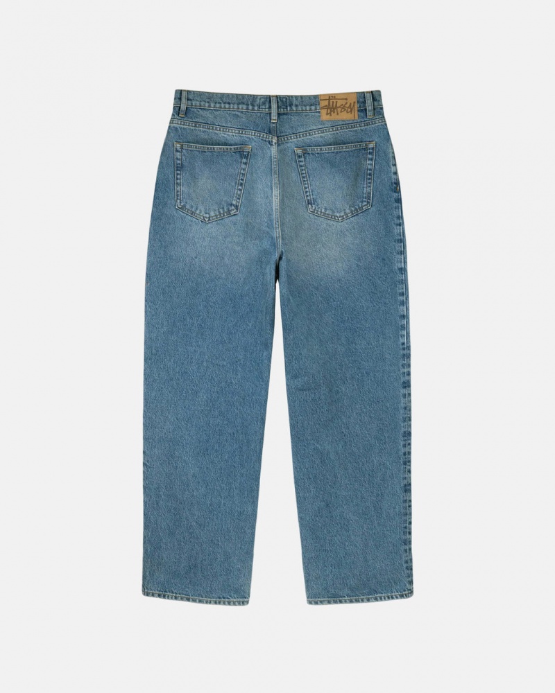 Stussy Big Ol& Jean Denim - Unisex Denim Blauw | GNLEC33396