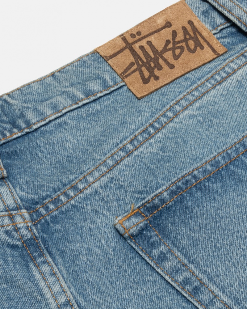 Stussy Big Ol& Jean Denim - Unisex Denim Blauw | GNLEC33396