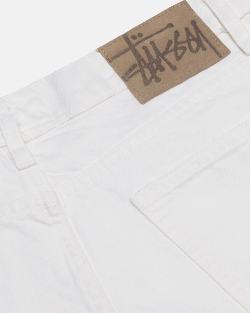 Stussy Big Ol& Jean Overdyed - Unisex Denim Beige | NLIIZ96453