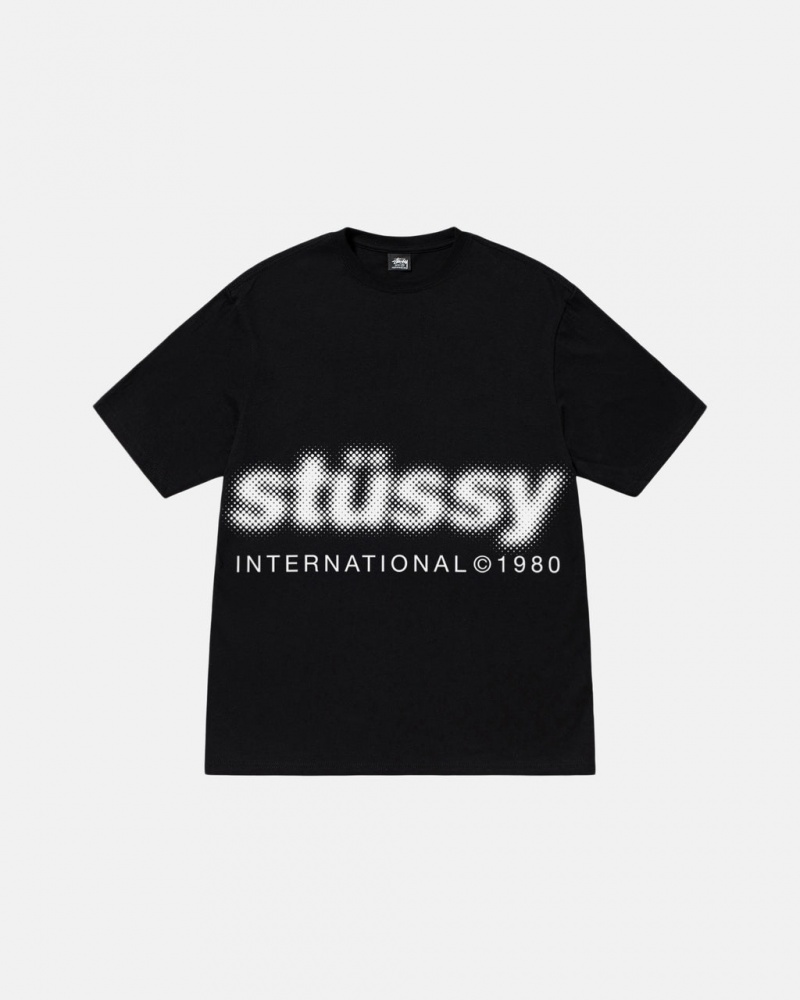 Stussy Blur Tee - Unisex Shortsleeve Zwart | NLICD94568