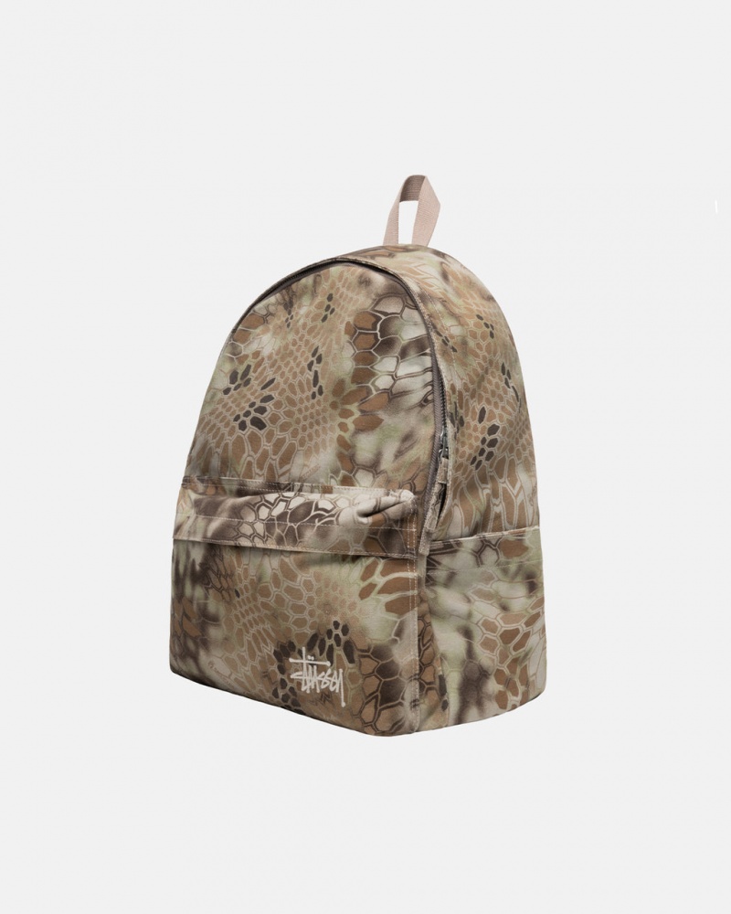 Stussy Canvas Backpack - Unisex Bags Bruin | SNLVO78385