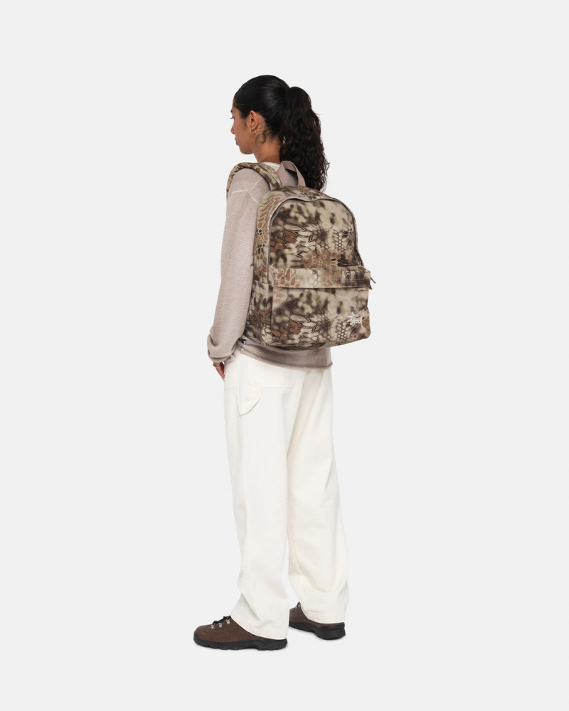 Stussy Canvas Backpack - Unisex Bags Bruin | SNLVO78385