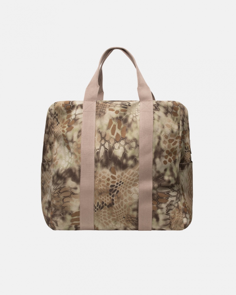 Stussy Canvas Flight Bag - Unisex Bags Bruin | NLJVR58636