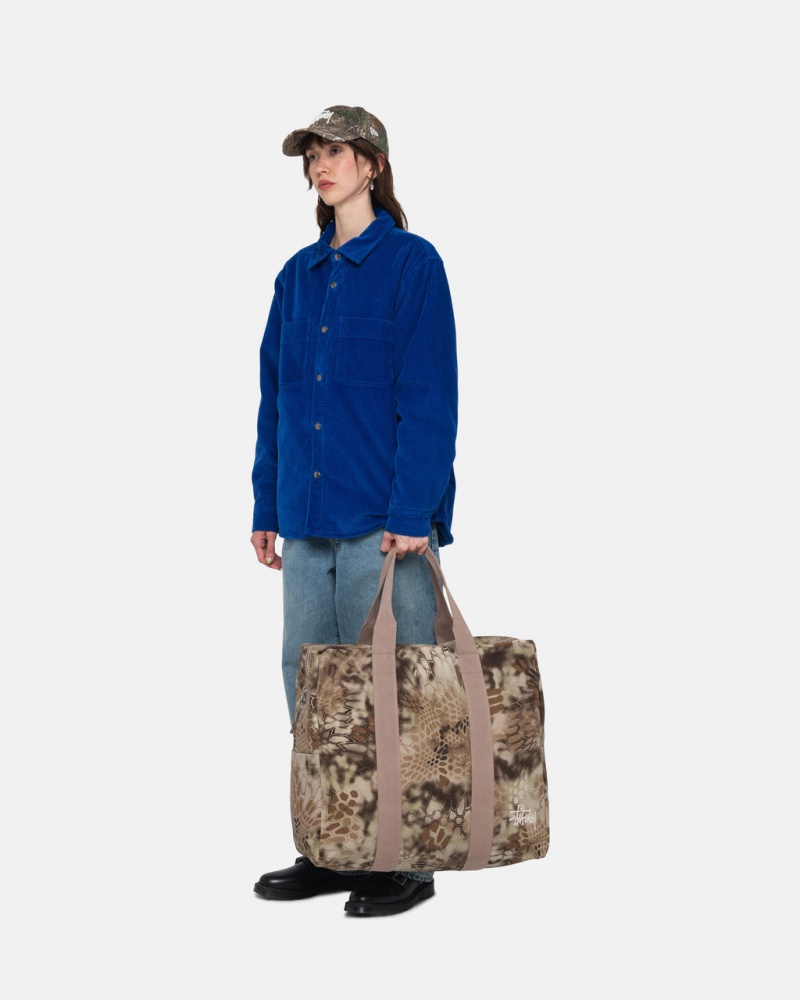 Stussy Canvas Flight Bag - Unisex Bags Bruin | NLJVR58636