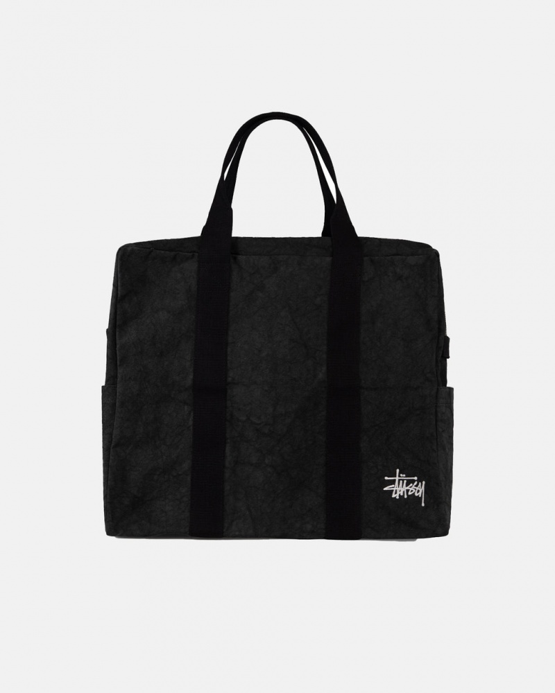 Stussy Canvas Flight Bag - Unisex Bags Zwart | LNLTR42430