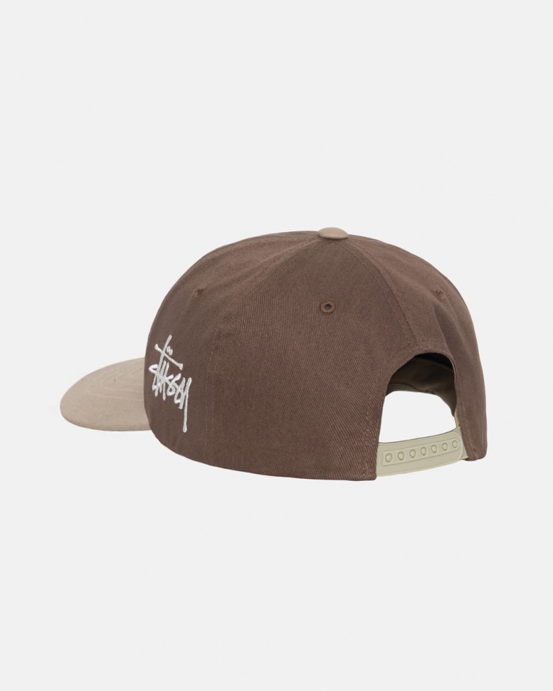 Stussy Chenille S Low Pro Cap - Unisex Bruin | NLEGJ53903