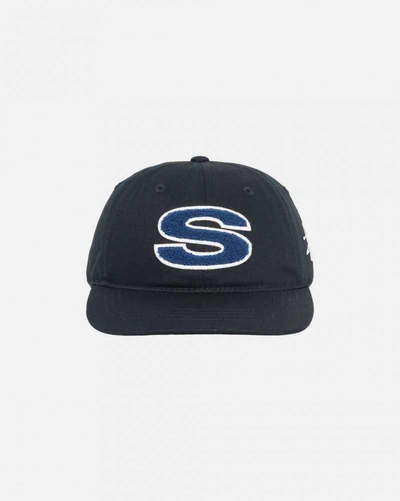 Stussy Chenille S Low Pro Cap - Unisex Zwart | DNLVO63869