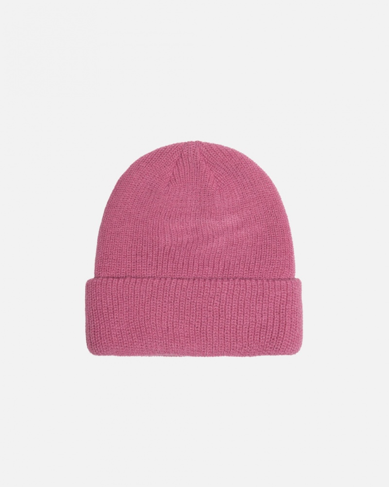 Stussy Cuff Beanie Basic - Unisex Roze | BNLSO28957