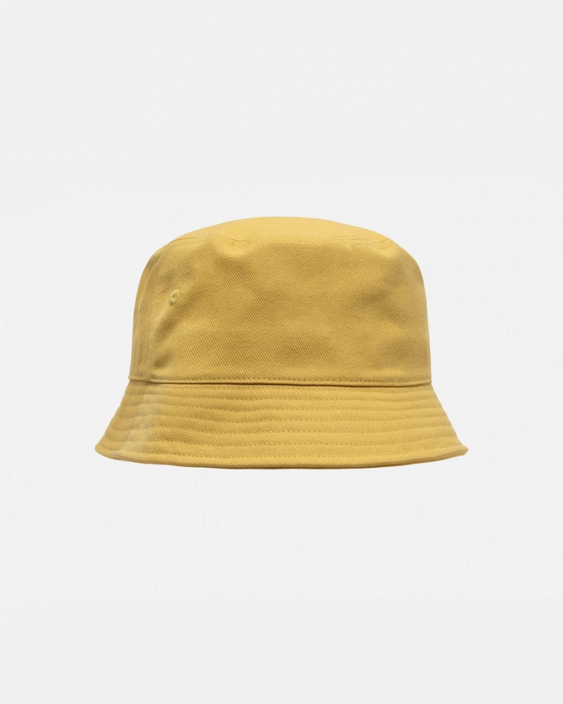 Stussy Deep Bucket Hat SS Link - Unisex Goud | MNLHR48944