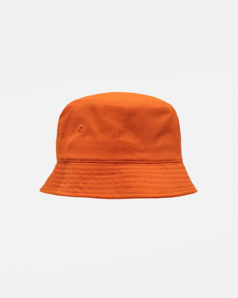 Stussy Deep Bucket Hat SS Link - Unisex Oranje | DNLVO64133