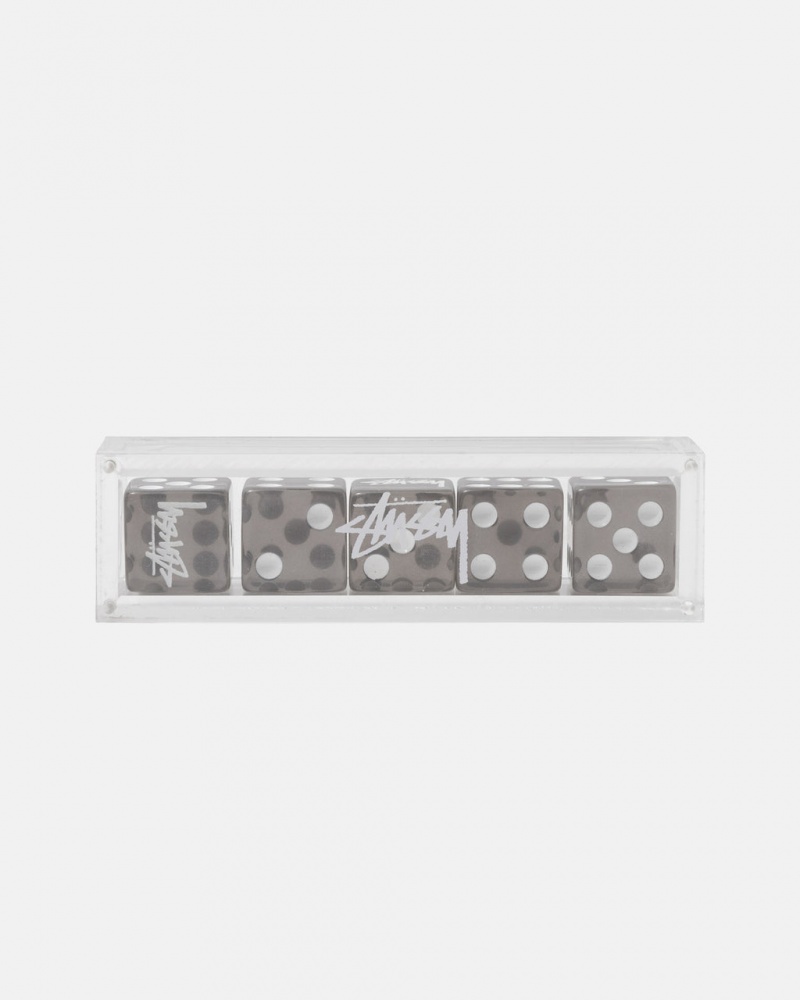 Stussy Dice Set - Home Goods Zwart | UNLND25956