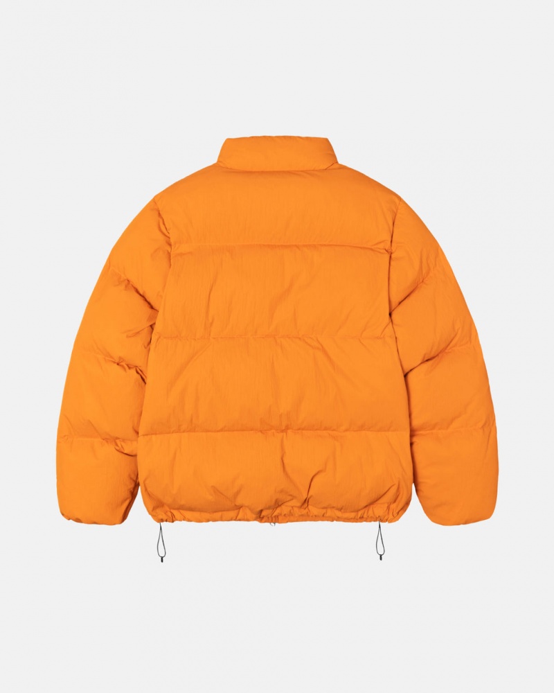 Stussy Down Puffer Nylon - Unisex Jackets Oranje | YNLVQ85273