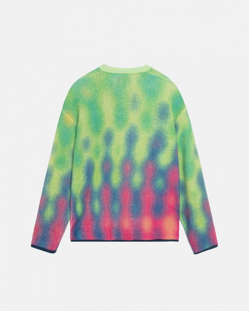 Stussy Gradient Dot Brushed Trui - Unisex Sweaters Gekleurd | NLDYB33760