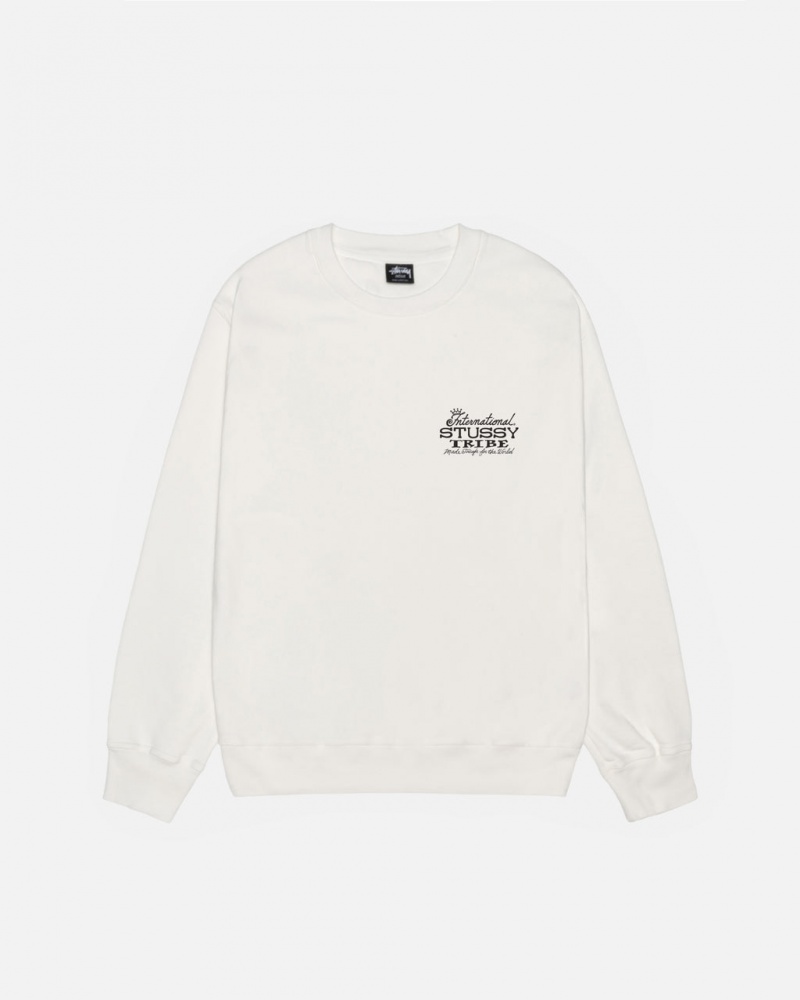 Stussy IST Crew Pigment Dyed - Unisex Hoodies Beige | NLQAV82185