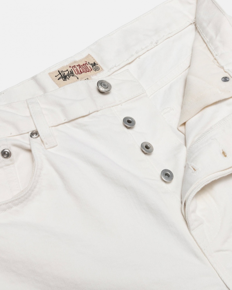 Stussy Klassieke Jean Overdyed - Unisex Denim Beige | NLIIZ36468