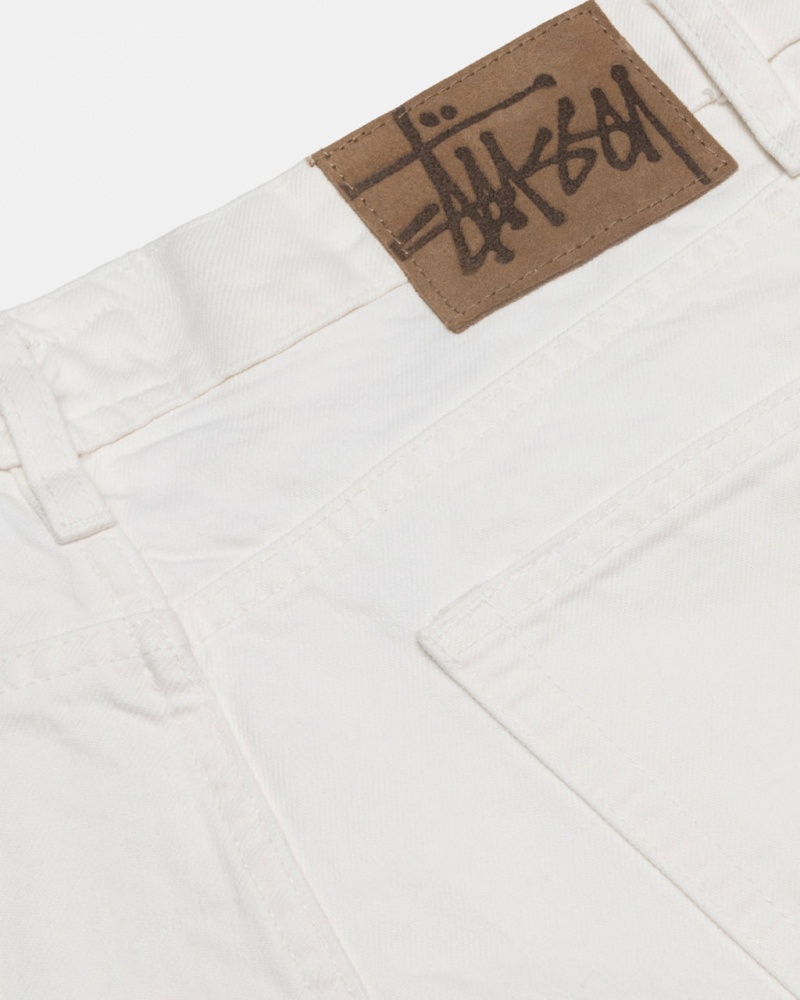 Stussy Klassieke Jean Overdyed - Unisex Denim Beige | NLIIZ36468