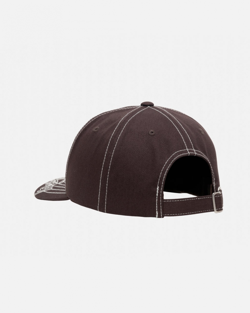 Stussy Low Pro Basic Stitch Strapback - Unisex Bruin | YNLGT80774