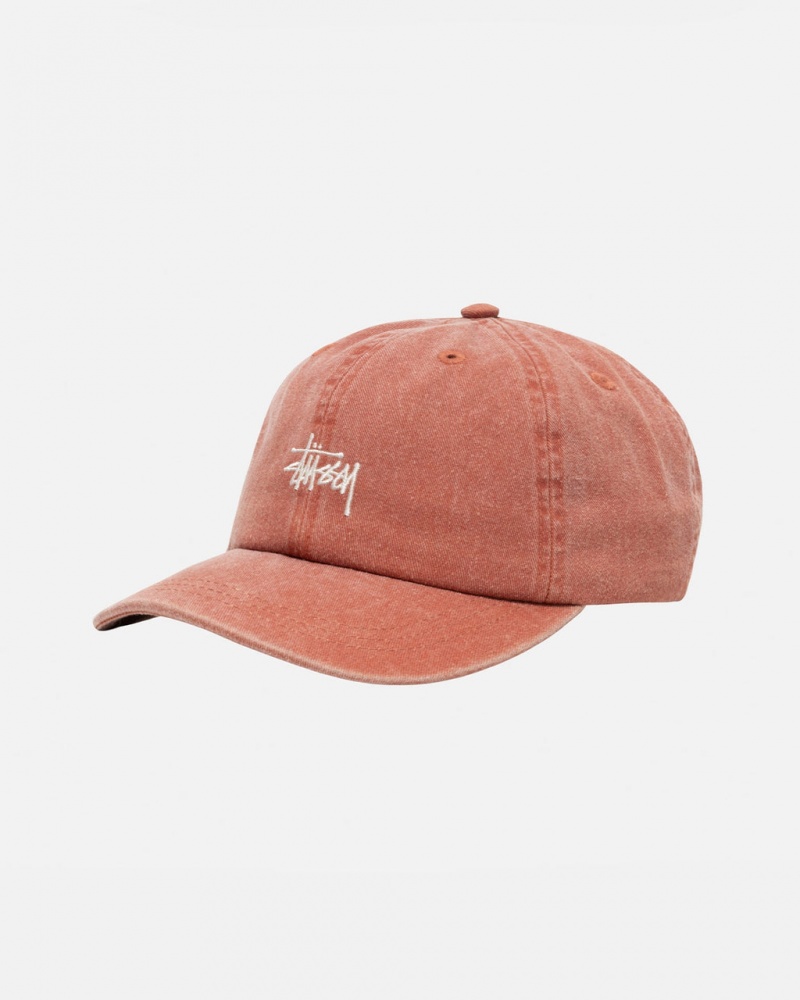 Stussy Low Pro Basic Washed Strapback - Unisex Bruin | TNLWZ54269