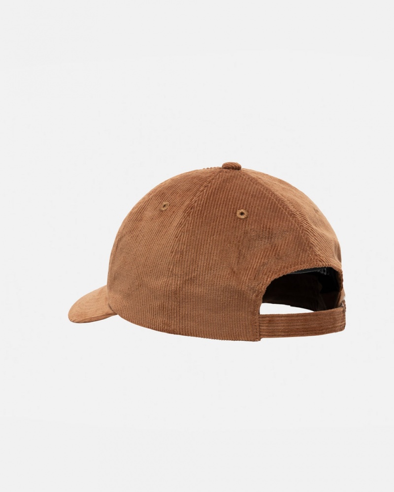 Stussy Mid-Depth Sport Arch Strapback - Unisex Bruin | PNLQX25999