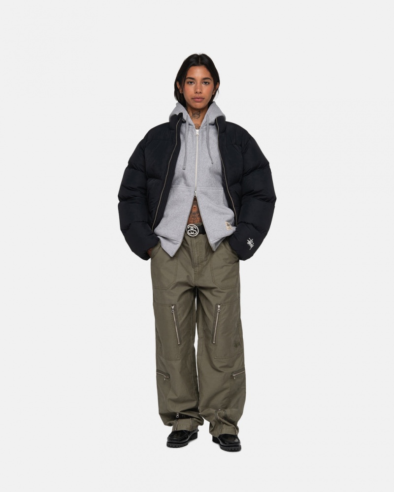 Stussy Nyco Flight Pant - Unisex Jeans Pants Olijfgroen | PNLER18025