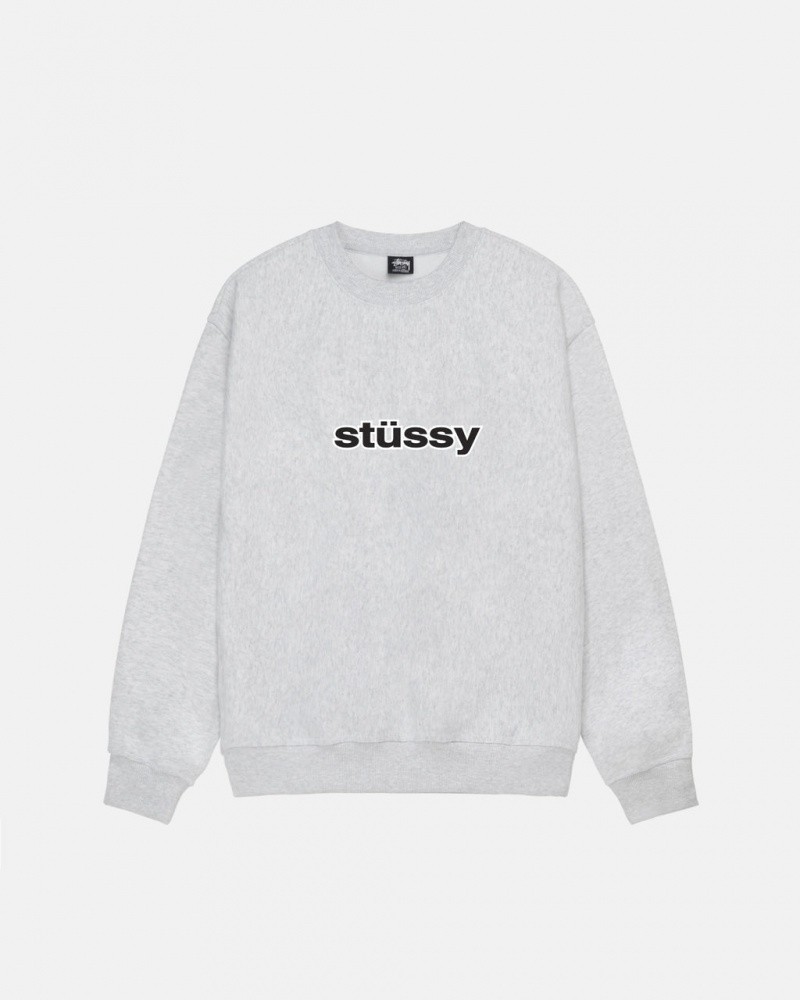 Stussy SS-Link Crew - Unisex Hoodies Grijs | GNLEC17800