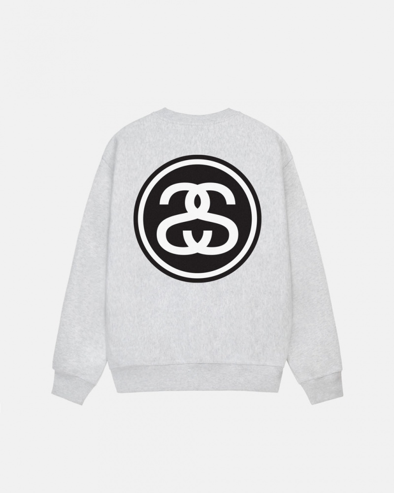 Stussy SS-Link Crew - Unisex Hoodies Grijs | GNLEC17800