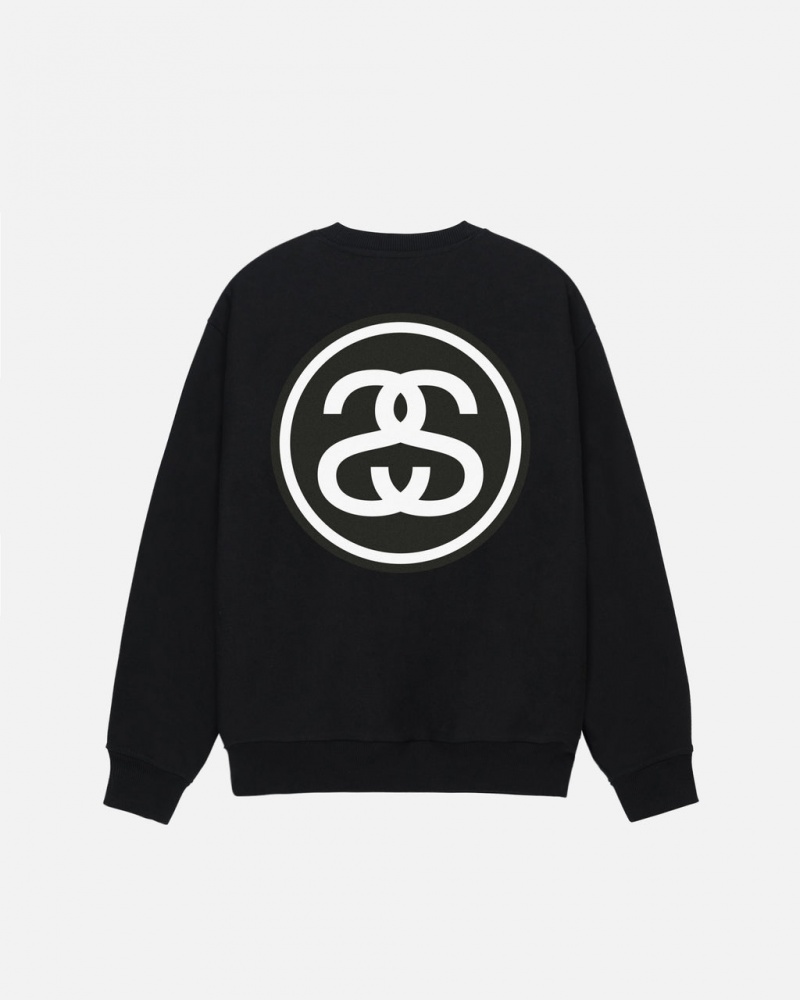 Stussy SS-Link Crew - Unisex Hoodies Zwart | NLNEJ67342