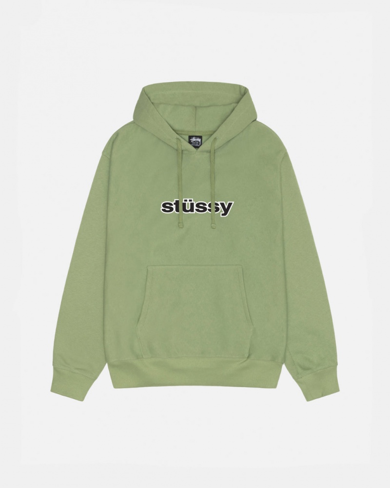 Stussy SS-Link Hoodie - Unisex Hoodies Groen | ANLDF42696