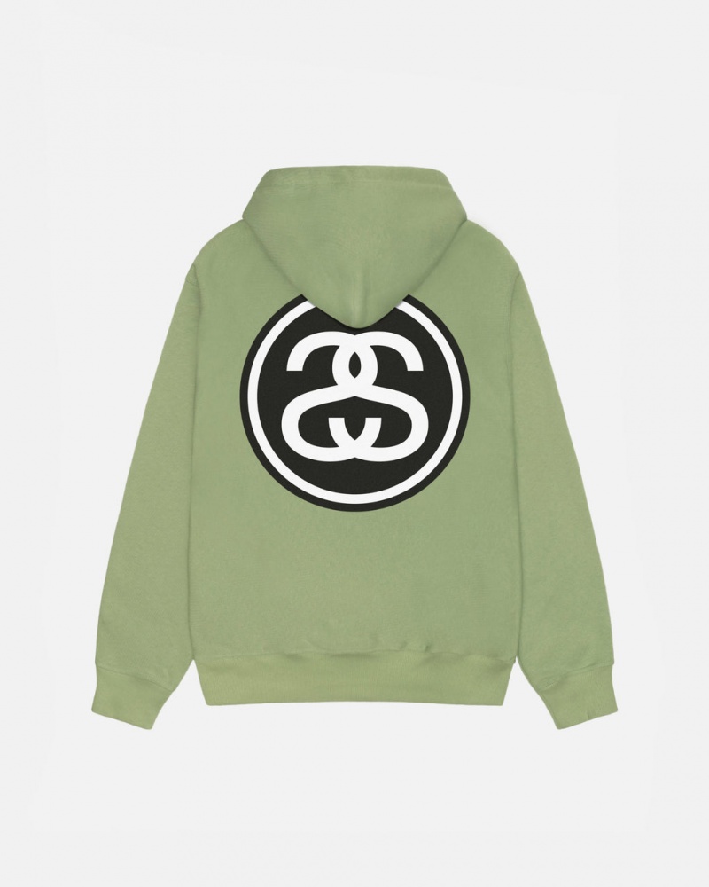 Stussy SS-Link Hoodie - Unisex Hoodies Groen | ANLDF42696