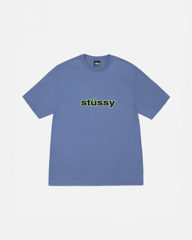 Stussy SS-Link Tee - Unisex Shortsleeve Blauw | NLEAH47606