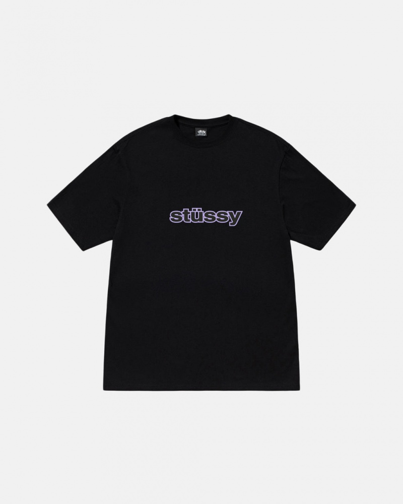 Stussy SS-Link Tee - Unisex Shortsleeve Zwart | DNLVO54394