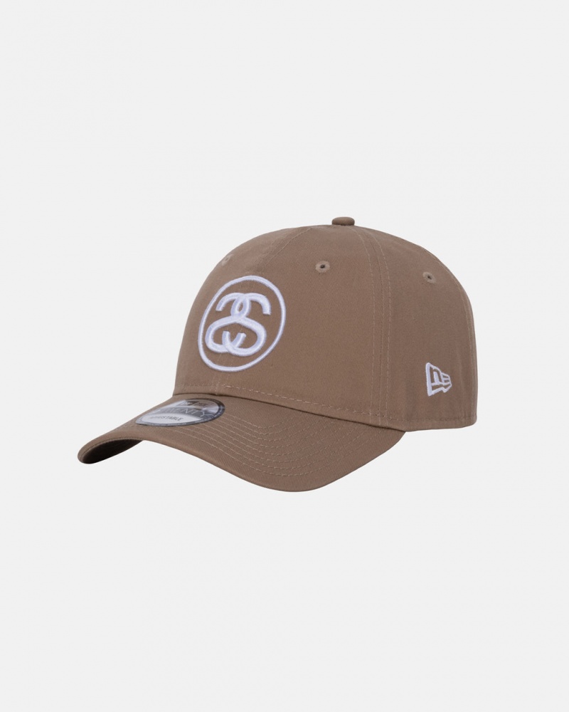 Stussy SS Link 9Twenty Cap - Unisex Khaki | BNLSD59824