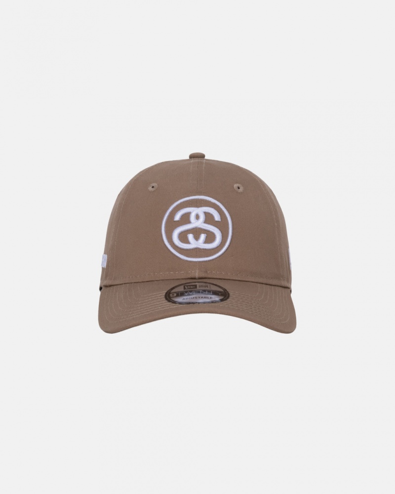 Stussy SS Link 9Twenty Cap - Unisex Khaki | BNLSD59824