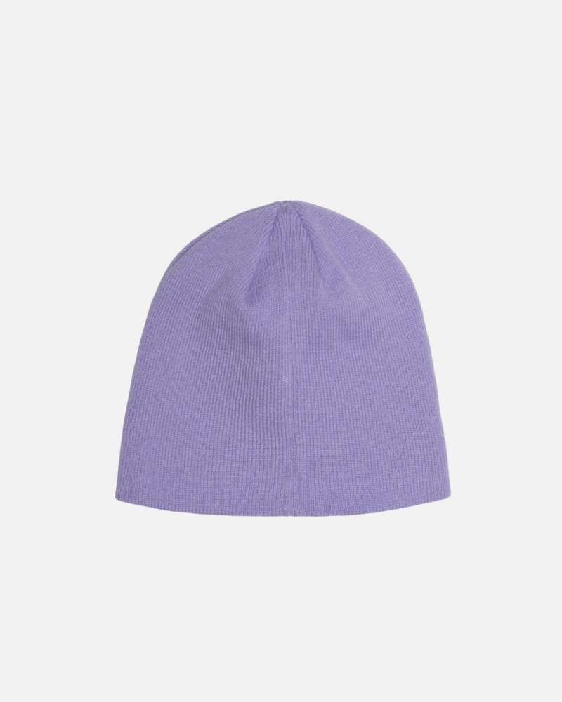 Stussy Skullcap Basic - Unisex Paars | PNLER48753