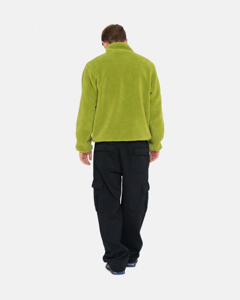 Stussy Sport Cargo Fleece Pant - Mens Pants Zwart | NLQAV67095