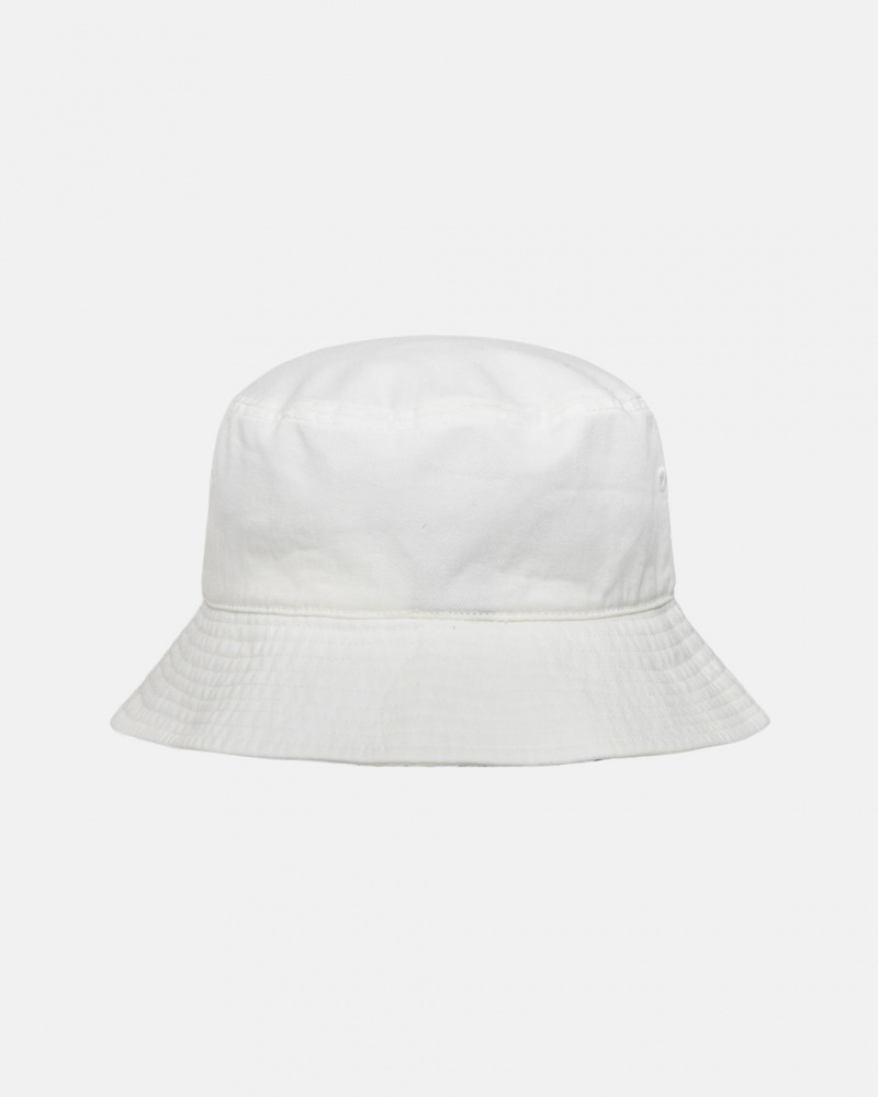 Stussy Stock Bucket Hat - Mens Beige | NLEAH25688