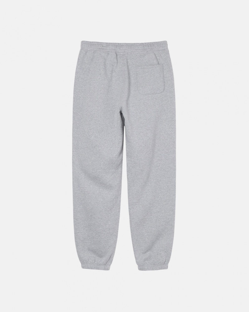 Stussy Stock Logo Sweatpant - Unisex Pants Grijs | NLJZR56132