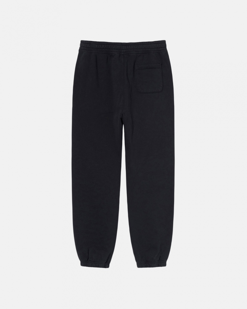 Stussy Stock Logo Sweatpant - Unisex Pants Zwart | FNLUI25879