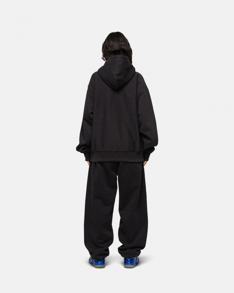 Stussy Stock Logo Sweatpant - Unisex Pants Zwart | FNLUI25879