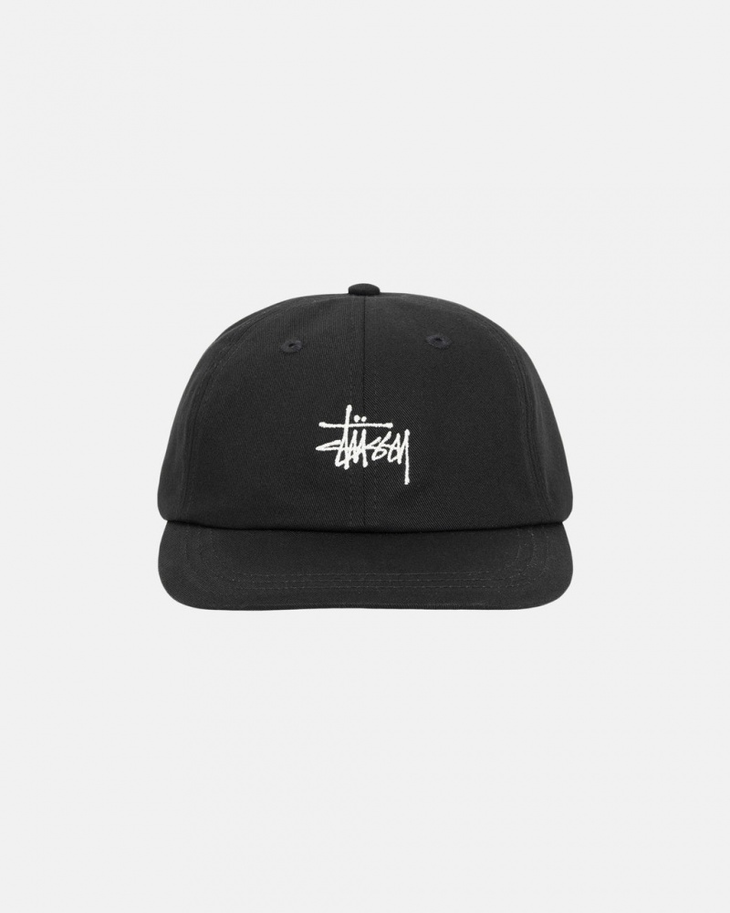 Stussy Stock Low Pro Cap - Unisex Zwart | NLCIF97982