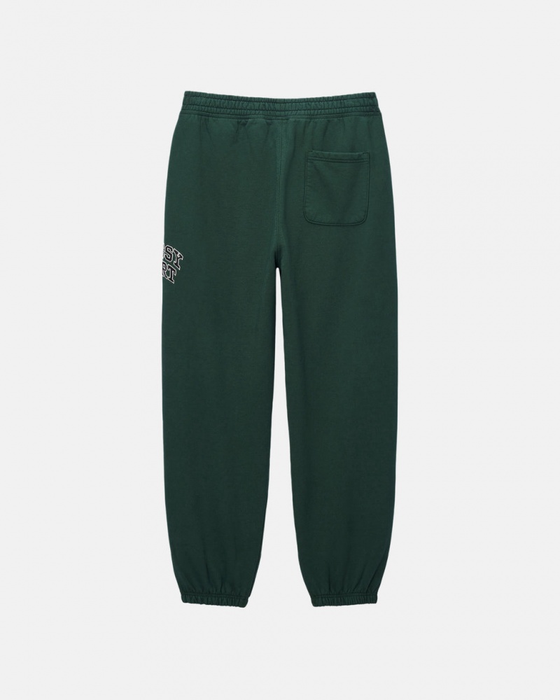 Stussy Stüssy Sport Sweatpant - Unisex Jeans Pants Diepgroen | ANLDF82379